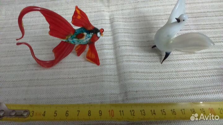 Стеклянные фигурки, Н10-16см