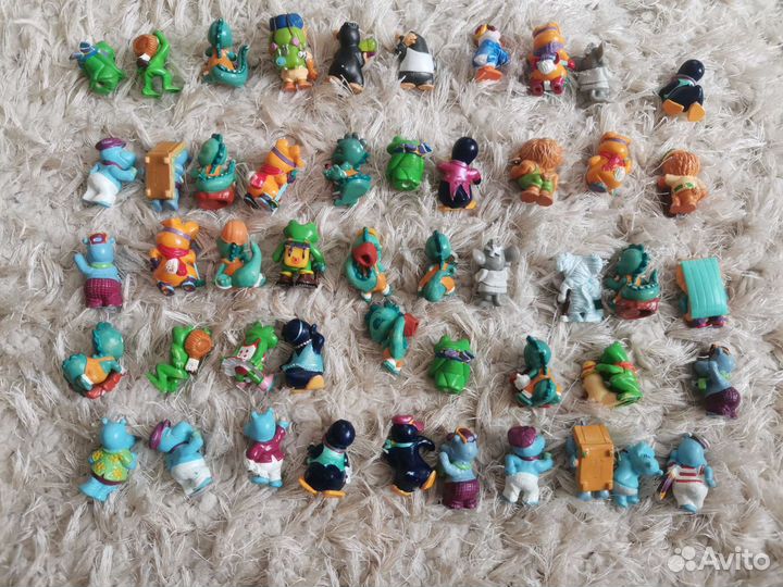 Игрушки из киндера 90-х