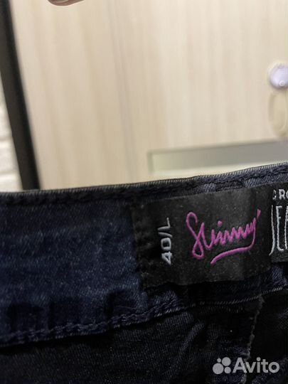 Джеггинсы скинни cropp