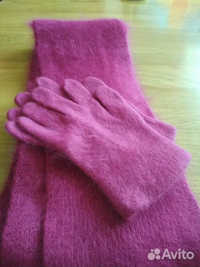 Шарф и перчатки