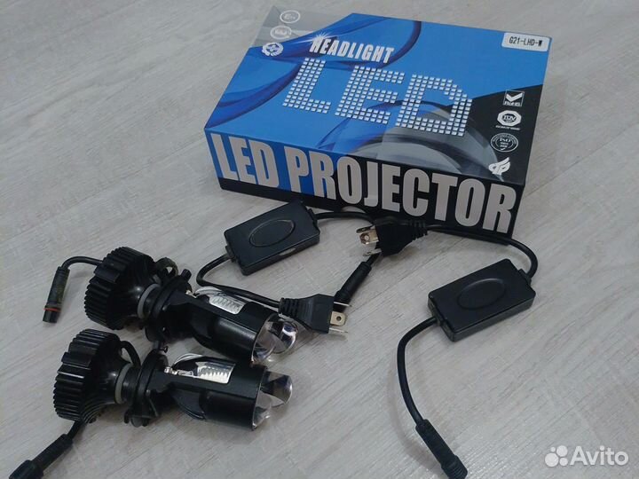 Мини линзы LED h4