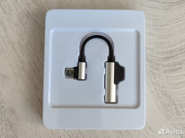 Usb кабель Barn&Hollis Type-C – AUX (Jack 3.5 mm)