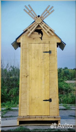 Уличный туалет домик с установкой вая 095