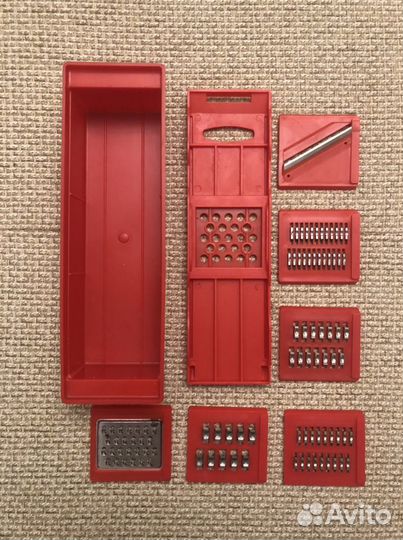 Терка многофункциональная с 6 насадками