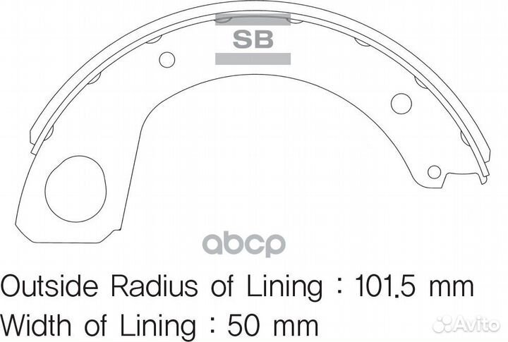 Колодка тормозная задняя цена за 1 шт SA122 Sa