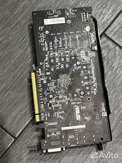 Видеокарта Asus RX580 8gb