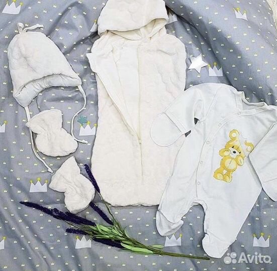 Комплект на выписку зима