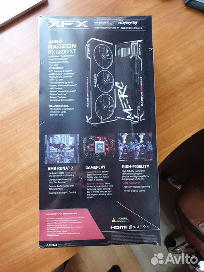 Видео карта rx 6800 xt XFX Merc 319