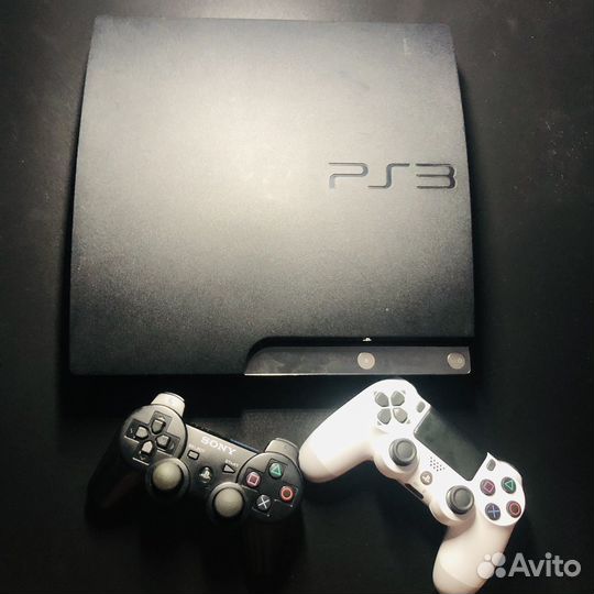 Ps3 Slim Прошита много игр+полный комплект