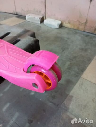 Самокат детский трехколесный бу