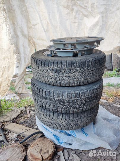 Зимняя резина на штампах r13