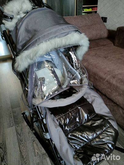 Санки-коляска