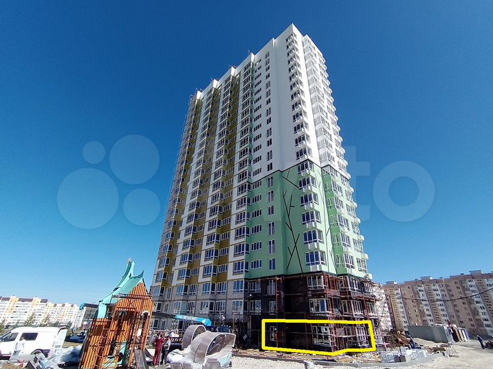 2-к. квартира, 55 м², 1/22 эт.