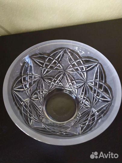 Ваза хрусталь