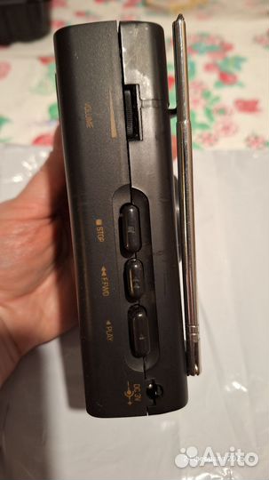 Кассетный плеер с радио