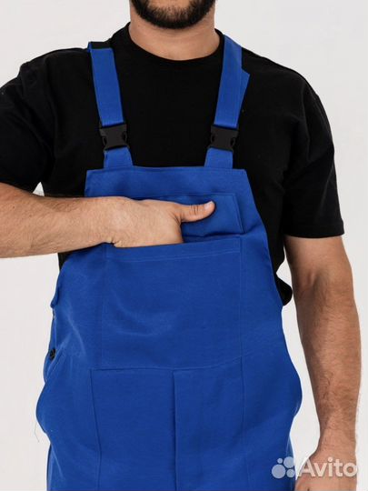 Новый полукомбинезон рабочий, р. 44-46