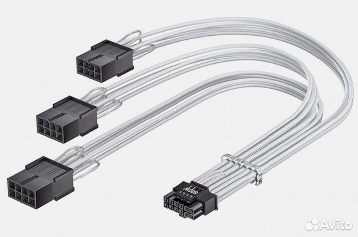 Переходник RTX 4080 - 16 pin 12+4 на 3х8 pin