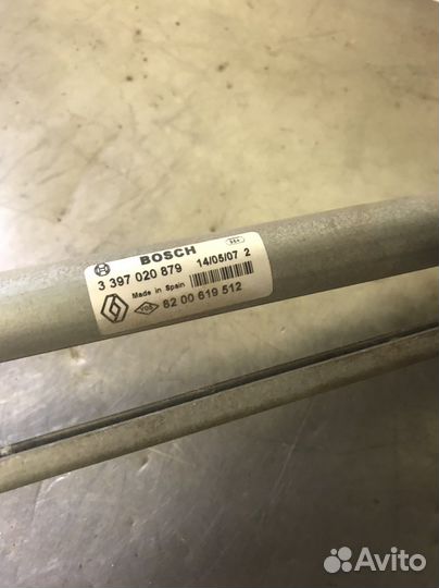 Трапеция дворников Renault Logan Sandero Largus