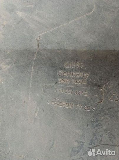 Бампер передний на Audi A6/C6