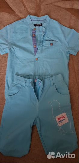 Шорты и рубашка для мальчика