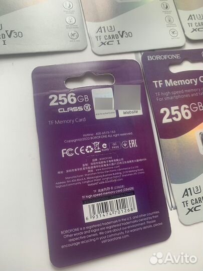 Карта памяти microsd 256gb