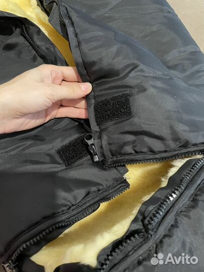 Конверт в коляску овчина