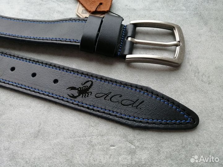 Ремень мужской натуральная кожа