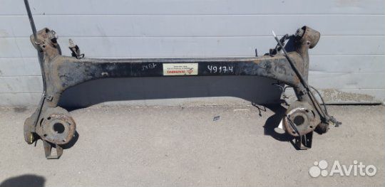 Балка задняя Skoda Fabia 1.2 бензин 2010