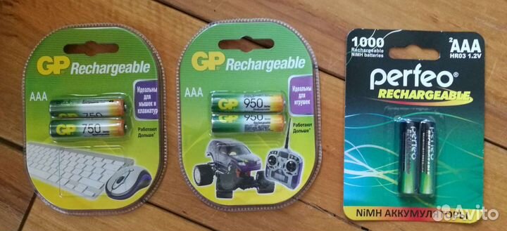 Аккумуляторы аа и ааа и зарядное устройство