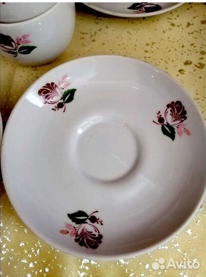 Кофейные сервиз. Чашки. Вербилки