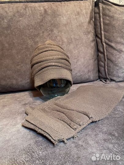 Комплект шапка и шарф женский