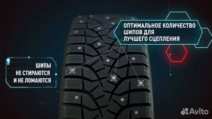 Bridgestone Blizzak Spike-02 195/55 R16 87T