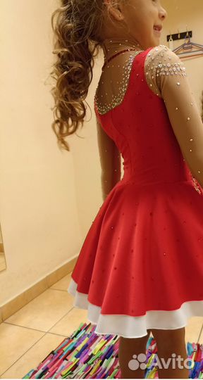 Платье для фигурного катания 116-122