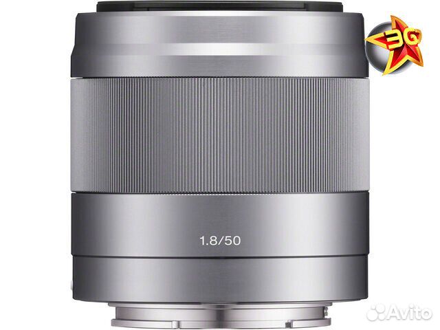 Объектив Sony 50mm f/1.8 OSS SEL-50F18 Silver