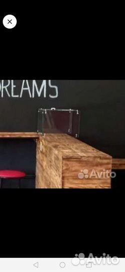 Прозрачная мини ветрина