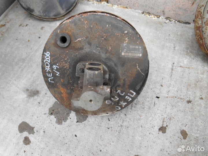 Вакуумник Peugeot 206 Пежо 206 9650368080