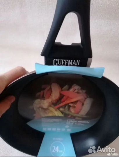 Новая Кованая Сковорода Guffman 24см