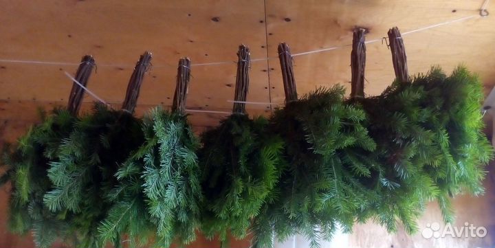 Пихтовые веники для бани