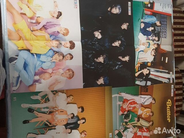 Плакаты с группой BTS