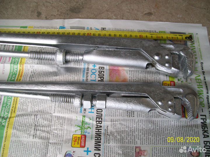 Старинные разводные ключи