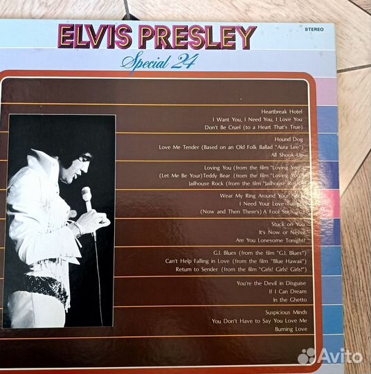 Пластинки Элвис Пресли Elvis Presle 2Lp