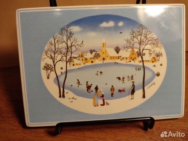 Фарфоровая открытка Villeroy&Boch, Германия