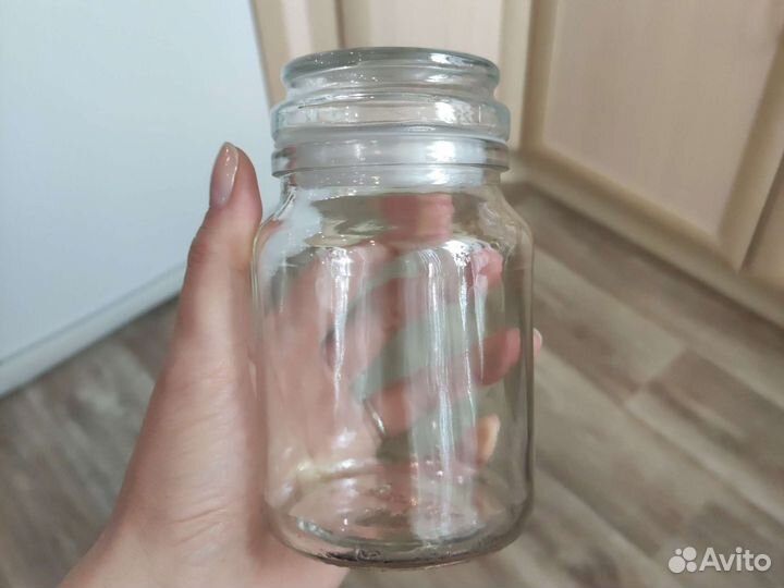 Банки стеклянные бу из под кофе. в наличии 4 шт
