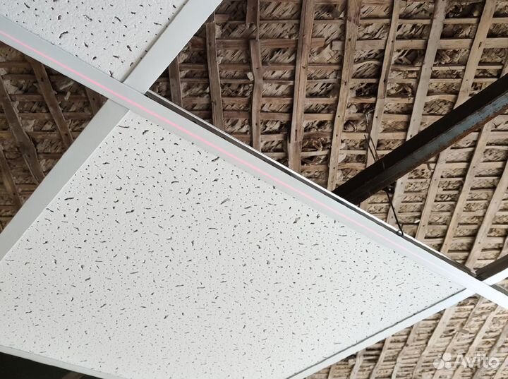 Потолок Армстронг, комплект м2