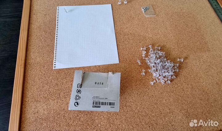 Икея доска для записей с кнопками