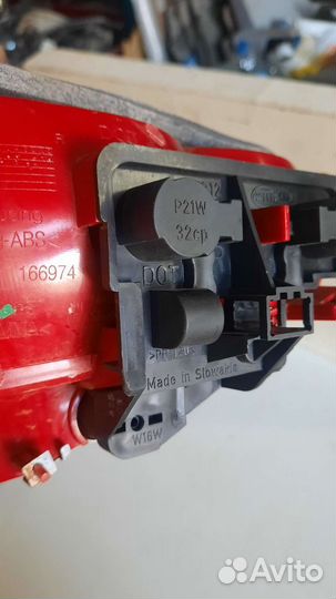 Фонарь задний правый внутренний Audi A4 B8