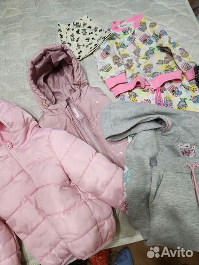 Вещи для девочки пакетом