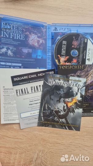 Final Fantasy XVI 16 диск PS5