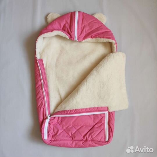 Конверты зимние для новорожденных
