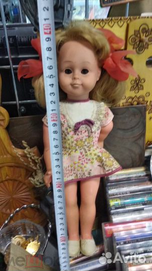 Кукла времен СССР большая 40 см